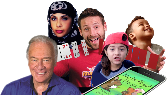 Collection of people and characters that have worked with GAPC Entertainment